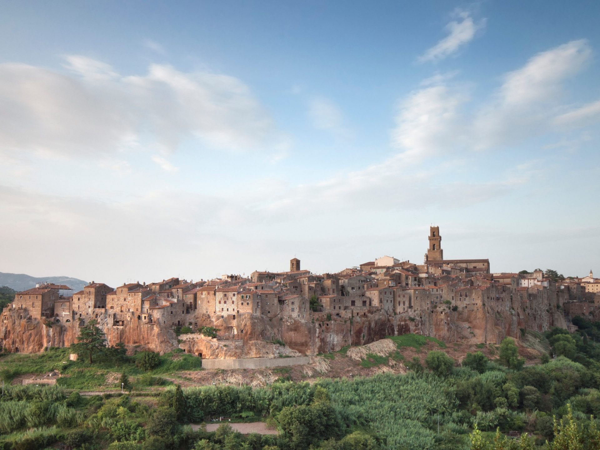 pitigliano in italy 