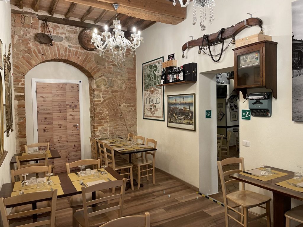 restaurants Osteria La Piana in italy tuscany 