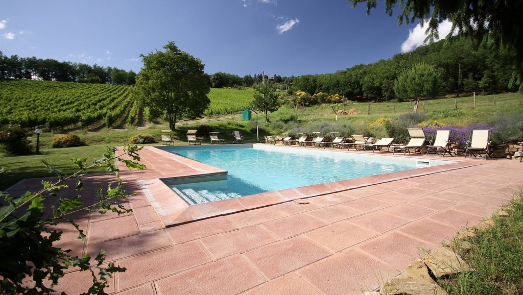 Podere Vignola swimming pool