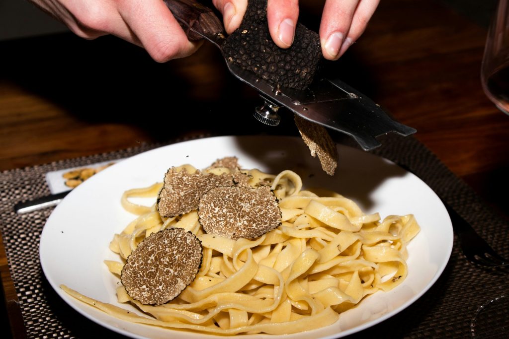 black truffle pasta