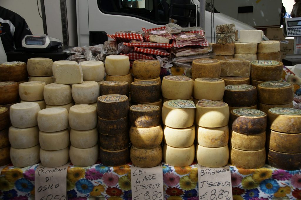 Sardinian cheeses